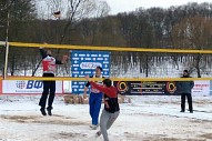 Волейбол на снегу