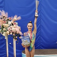 Тулячка стала абсолютной победительницей межрегионального турнира по художественной гимнастике