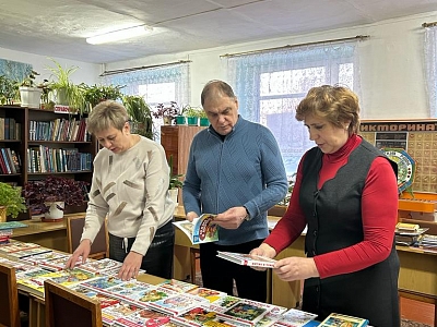 В рамках проекта «Книги детям» новые книги поступили в библиотеку в селе Калга Забайкальского края 