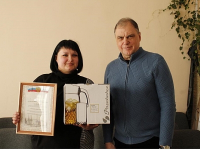 Награды лауреатам проекта «Человек труда» вручили в Александровском заводе.
